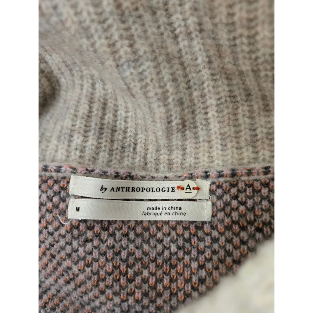 NWT Anthropologie Women's Leopard Print Sweater Size Medium - Picture 4 of 12